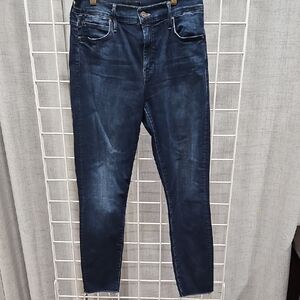 MOTHER Women's Skinny Jeans - Dark Blue